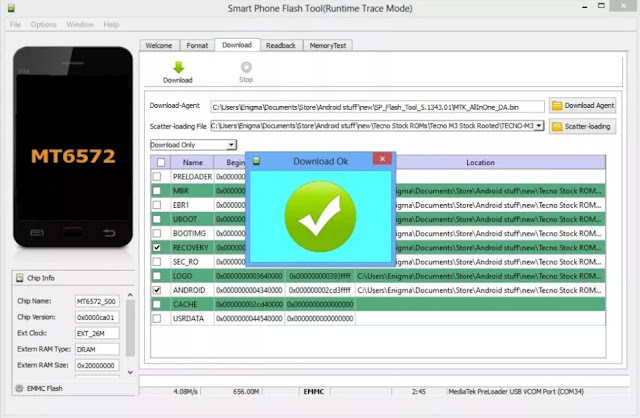 How to Flash Android Firmware using SP Flash Tool