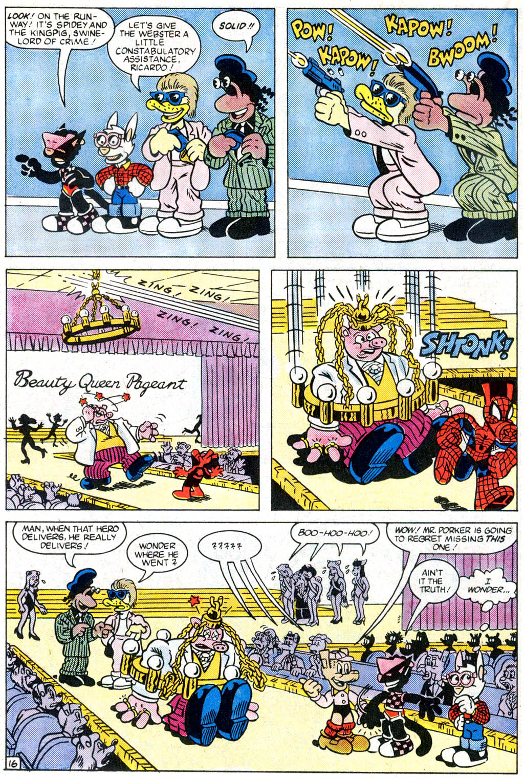 Read online Peter Porker, The Spectacular Spider-Ham comic -  Issue #12 - 17