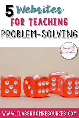 In this post, I've provided different websites that teach problem-solving and higher level thinking skills. Students will love these games.