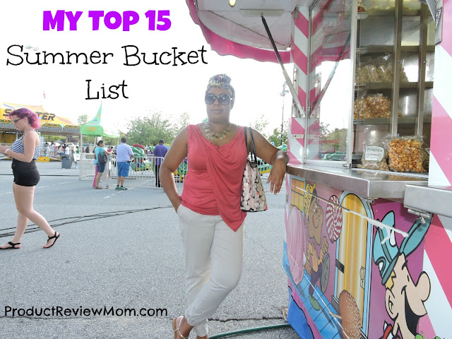 My Top 15 Summer Bucket List-  via  www.productreviewmom.com