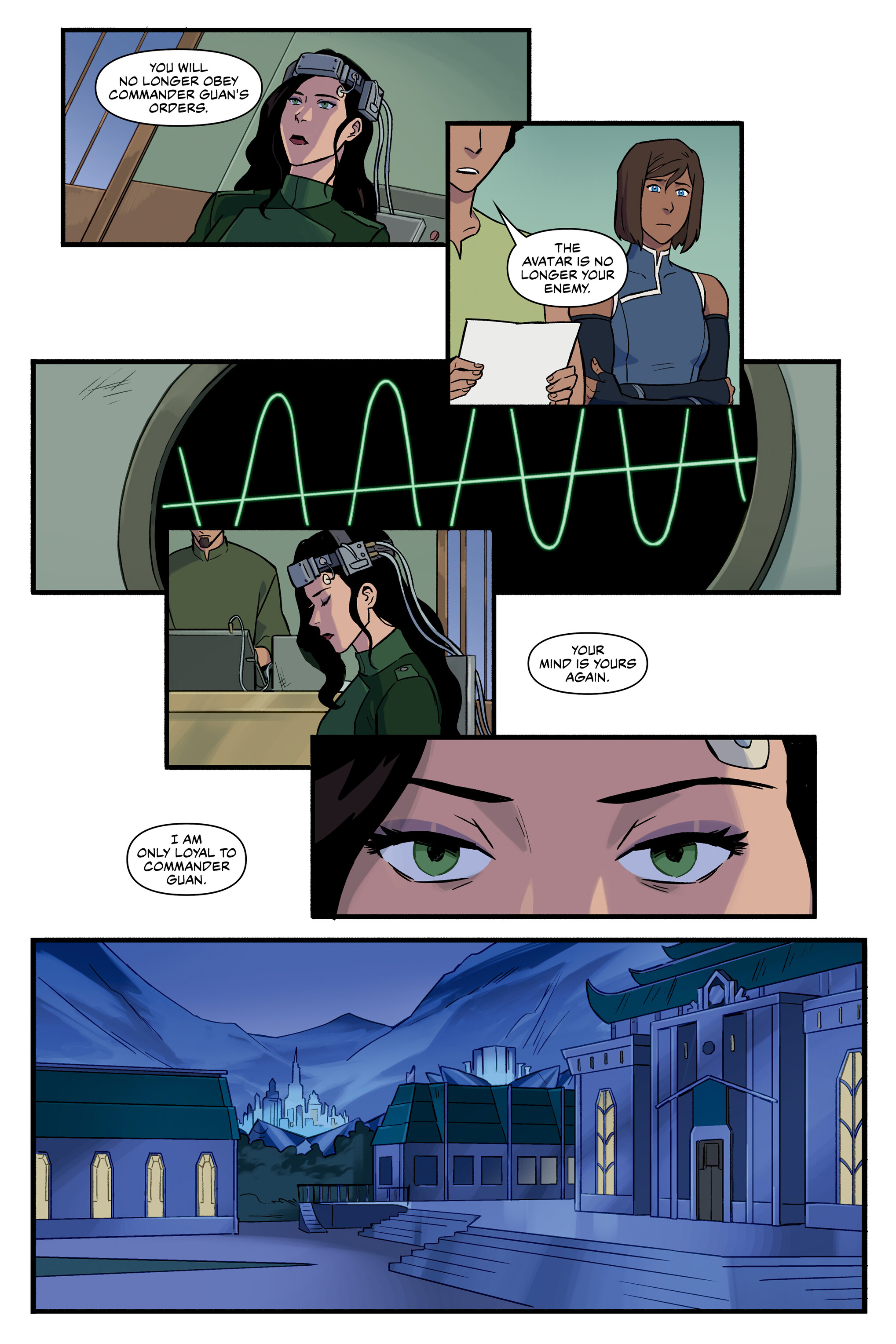 Read online Nickelodeon The Legend of Korra: Ruins of the Empire comic -  Issue # TPB 3 - 23