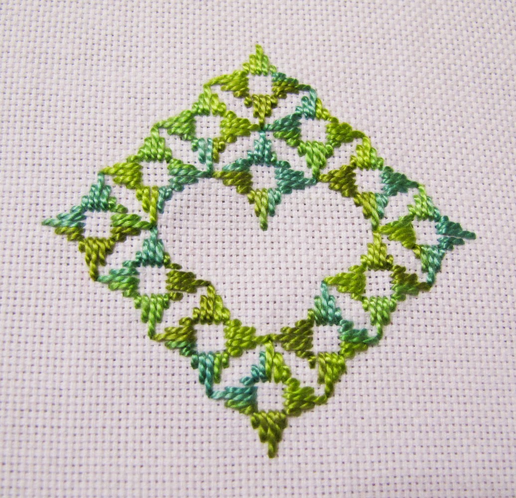 JennyPennyPoppy Needle Lace Leaves