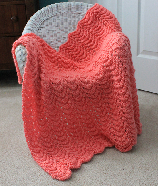 Daily Knitting Patterns Project Linus Security Blanket