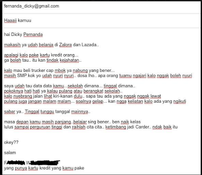 Email Peringatan