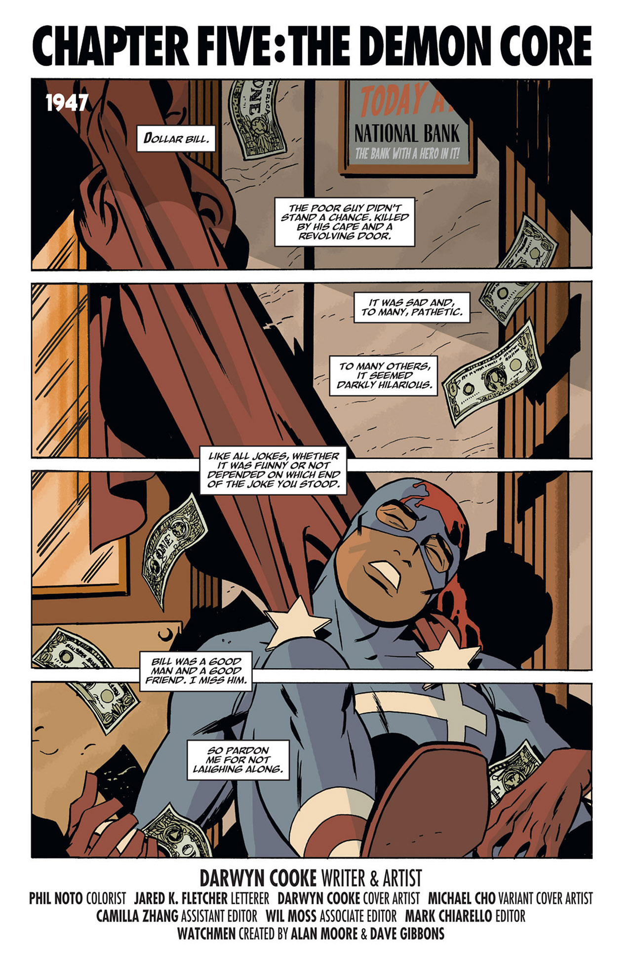 Read online Before Watchmen: Minutemen comic -  Issue #5 - 6