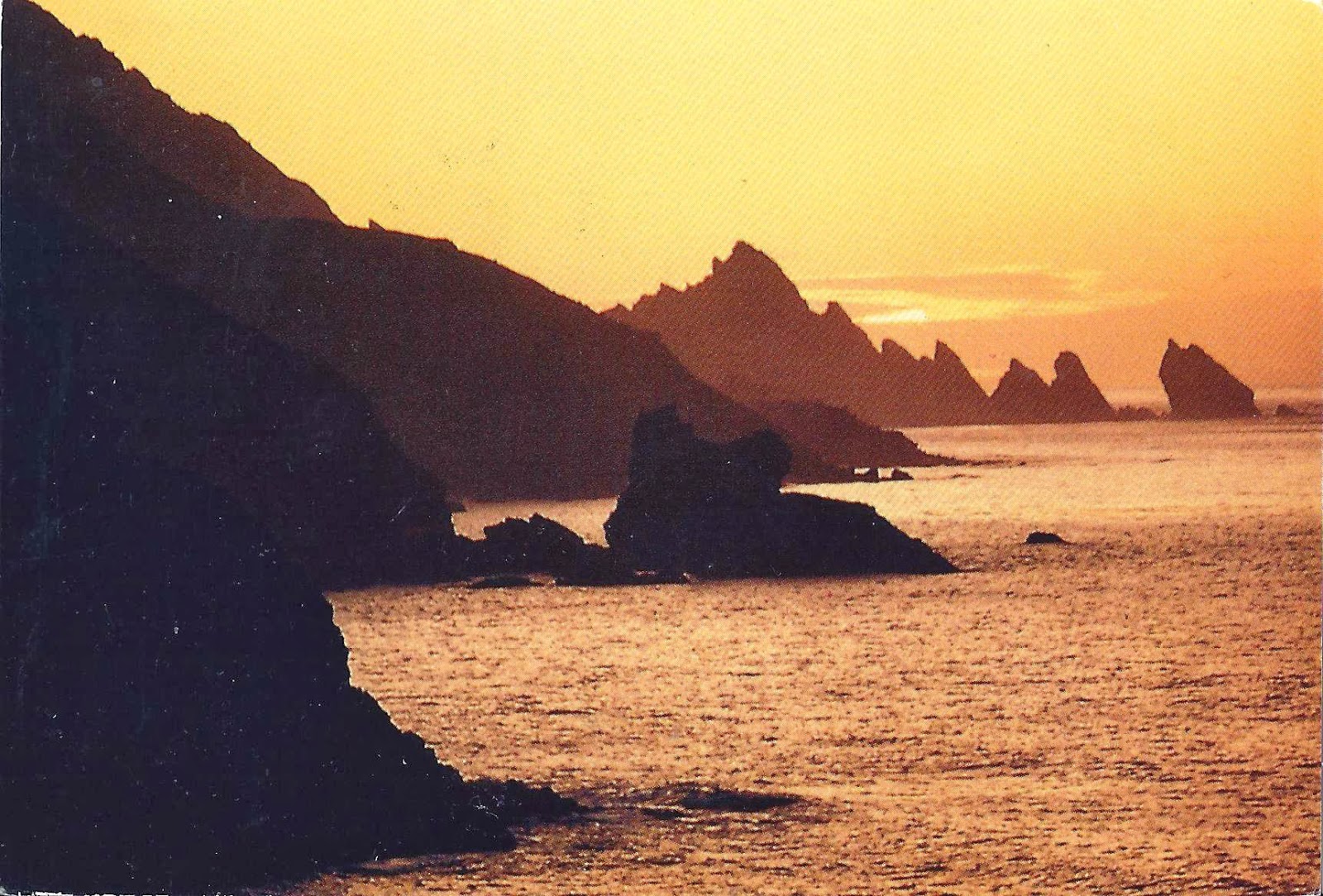 A Journey of Postcards: Sunset over Île de la Possesion, Crozet Islands