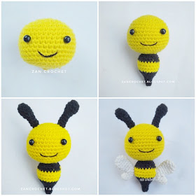 Zan Crochet: Little Bee
