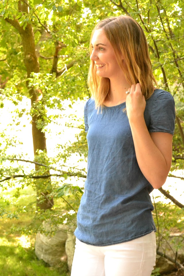 Feathers Flights // Sewing Blog: Me Made: Tencel Woven Tee