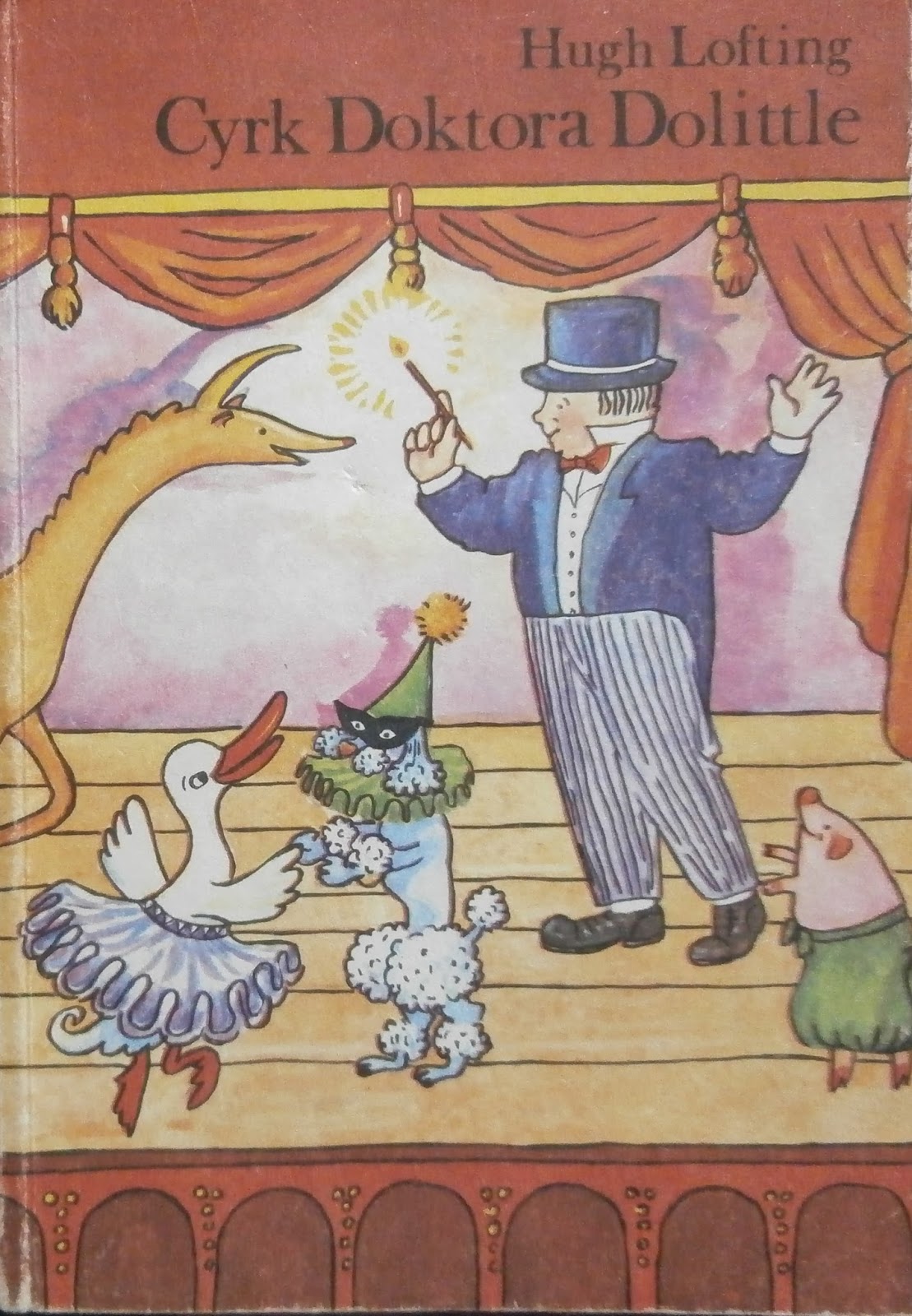 Dzieciństwo na kartach książek..... Cyrk Doktora Dolittle'a