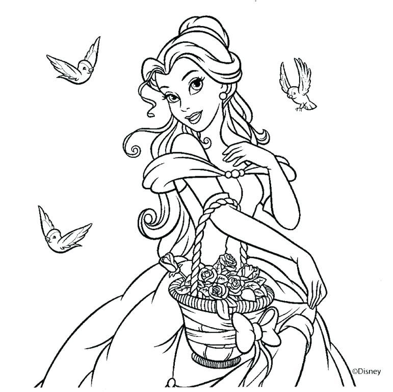 Dibujos De Princesas Disney Para Colorear E Imprimir Vrogue Co