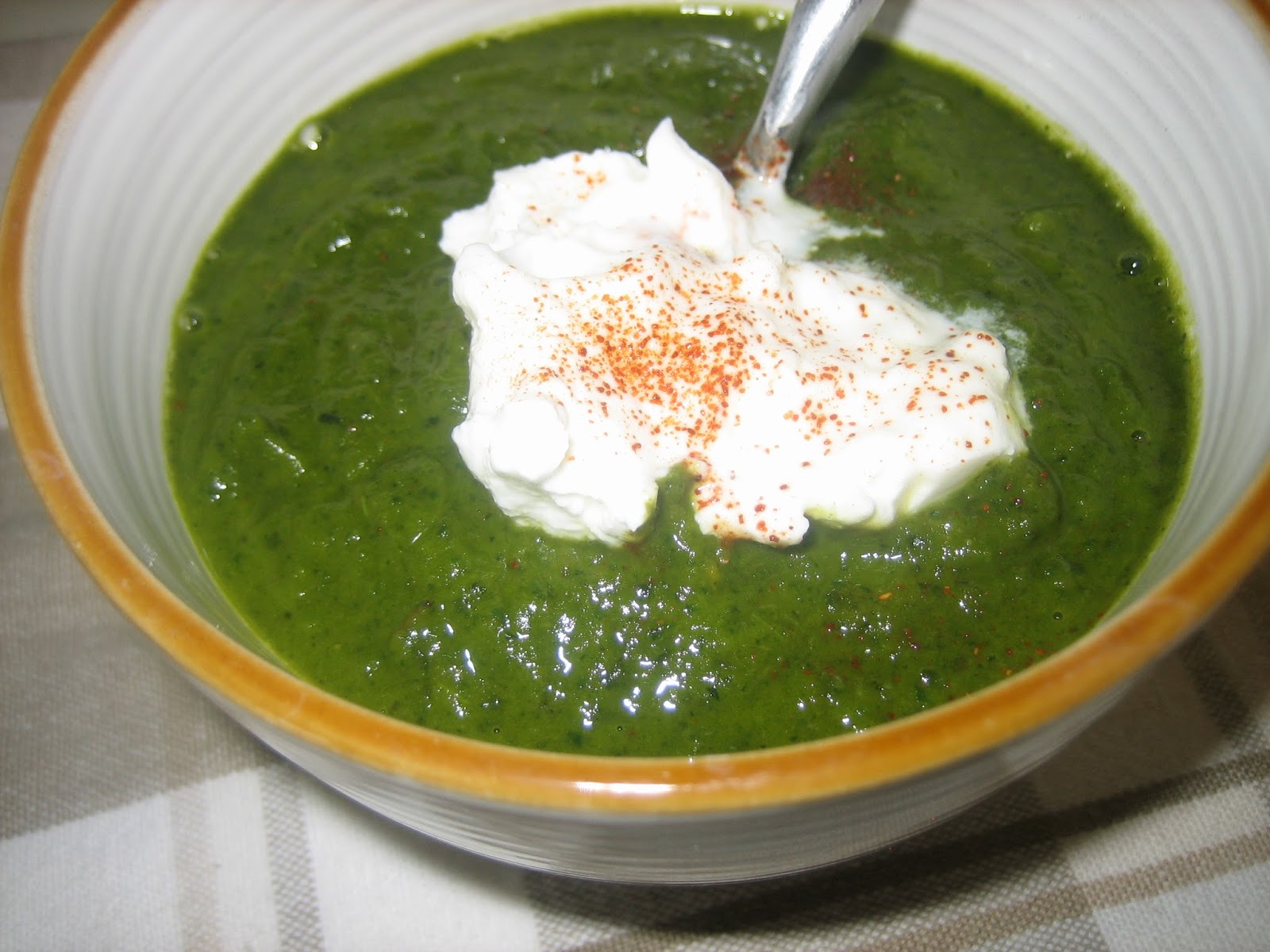 Pureed Pzazz Kale Sweet Potato Hash Soup