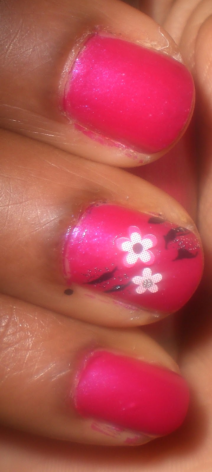 Cotton Candy Fro OPI Flashbulb Fuchsia Nail Lacquer