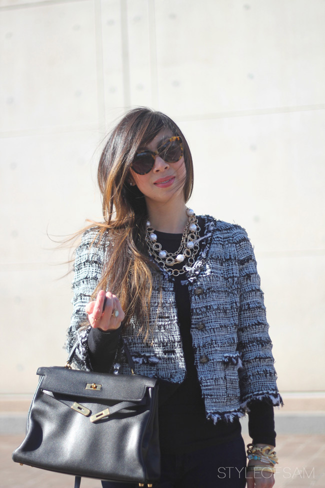 Interview Outfit // Chanel Jacket - Style of Sam | DFW Fashion Blog