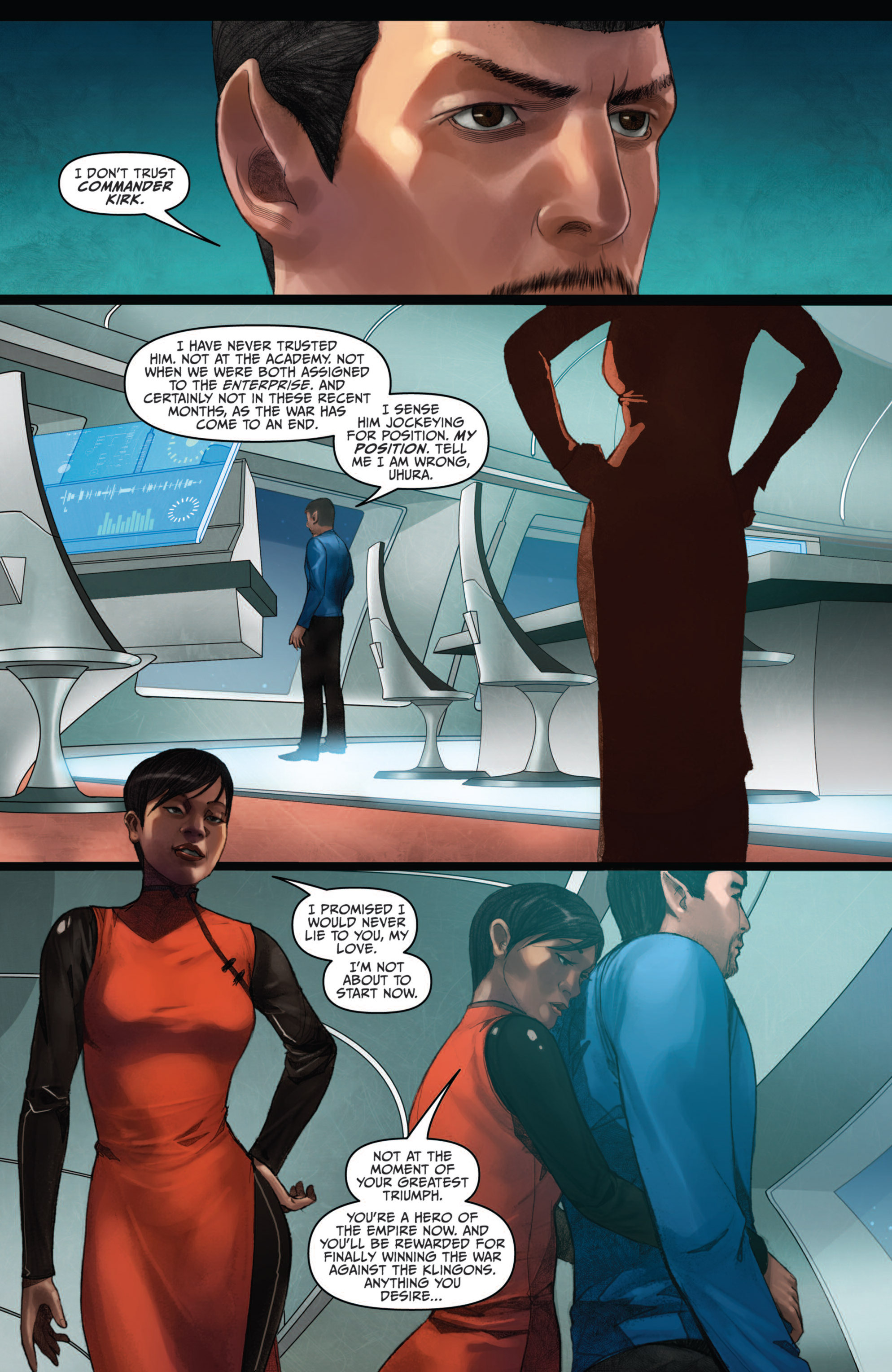 Read online Star Trek (2011) comic -  Issue #15 - 15