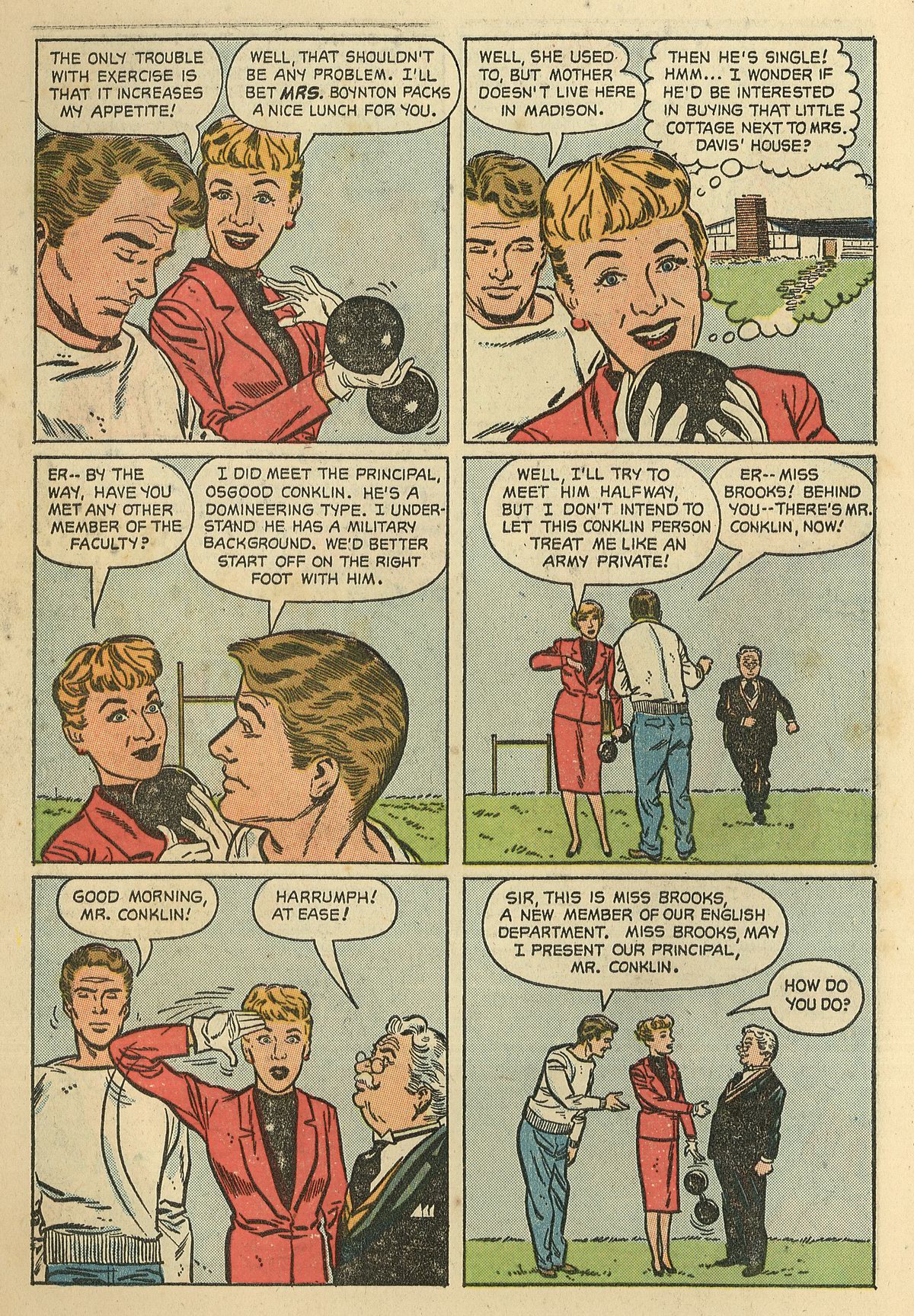 Read online Four Color Comics comic -  Issue #751 - 6