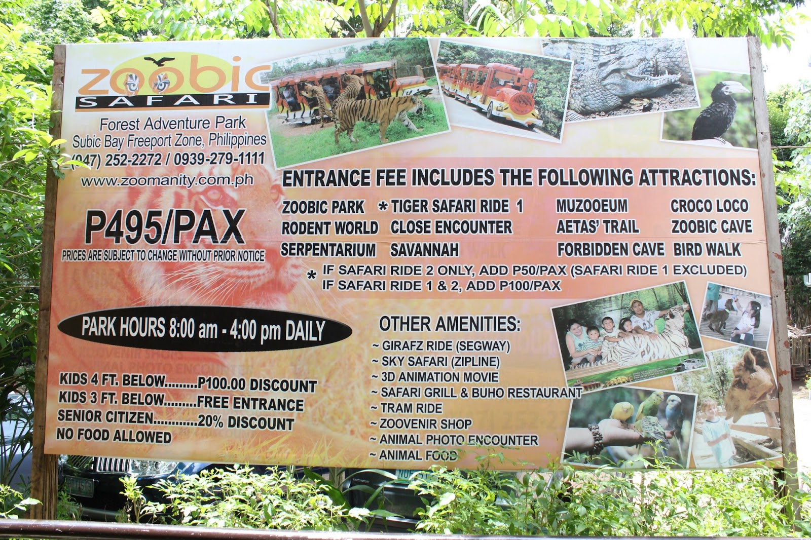 Travel Fun in Philippines! Zoobic and Gapo