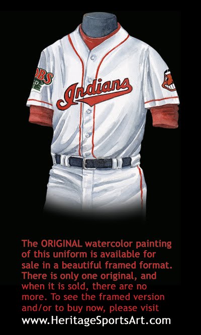 Heritage Uniforms and Jerseys and Stadiums - NFL, MLB, NHL, NBA, NCAA, US  Colleges: Cleveland Guardians (formerly Indians) Uniform and Team History