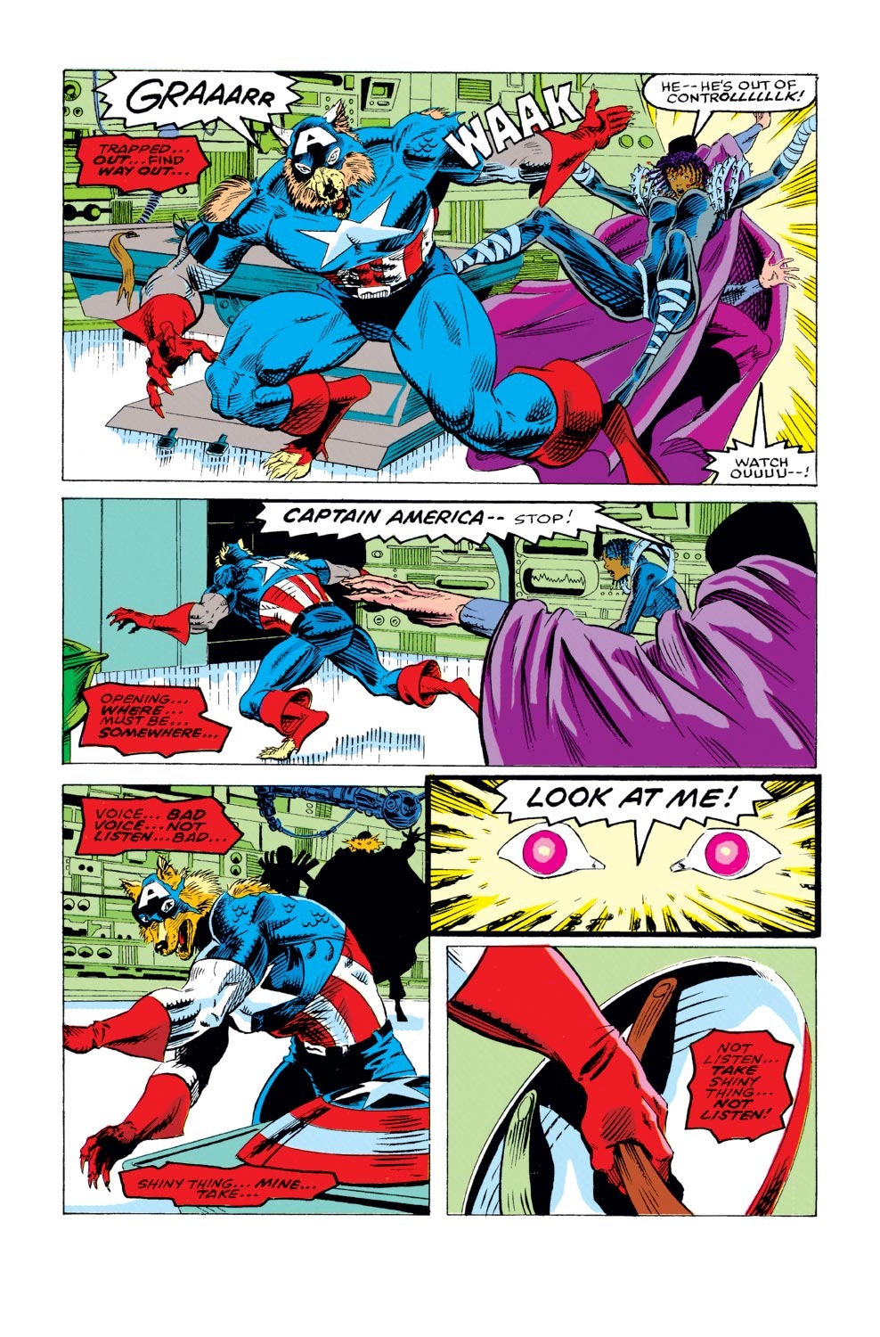 Read online Captain America (1968) comic -  Issue #405 - 4