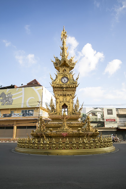 Torre dell'orologio-Chiang Rai