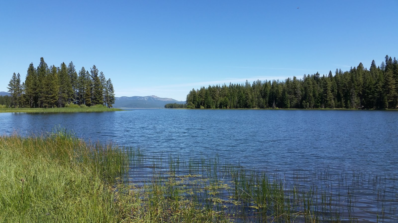 Wes' Travels to California Lakes Mountain Meadows Reservoir Lassen