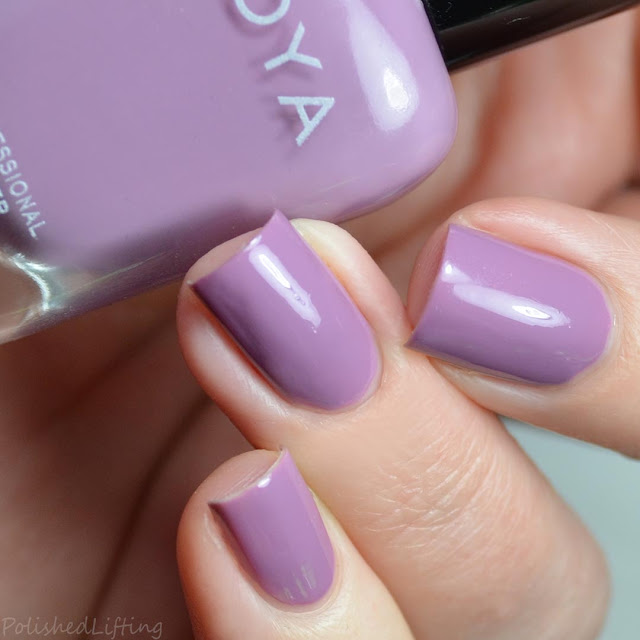 purple nail polish