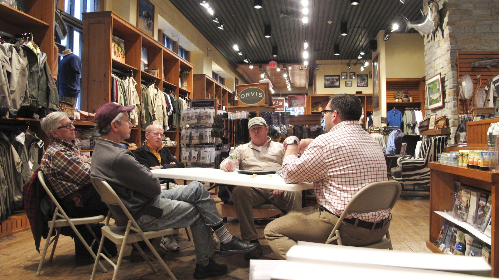 The Average Angler 03.31.12 Great time at the Orvis NYC store