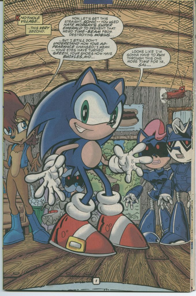 Read online Sonic The Hedgehog comic -  Issue #71 - 17