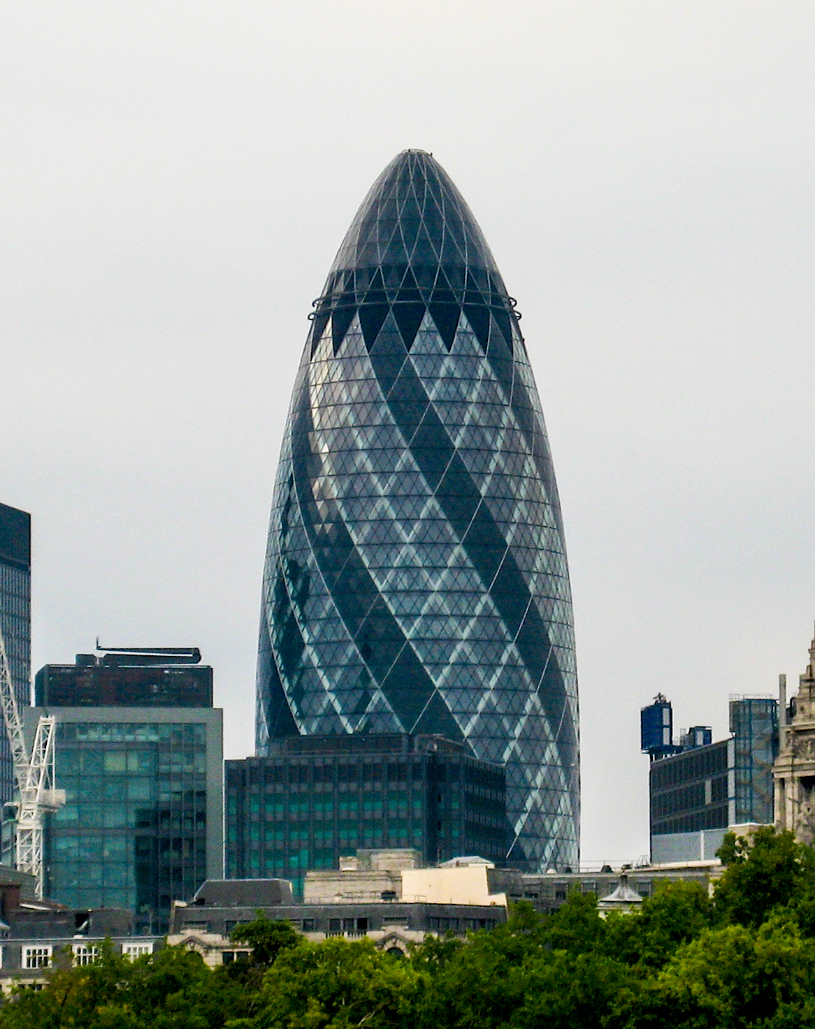 런던 거킨 빌딩 The Gherkin Building | H&Architecture