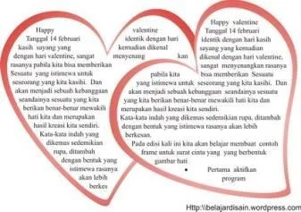 kata kata indah hari valentine