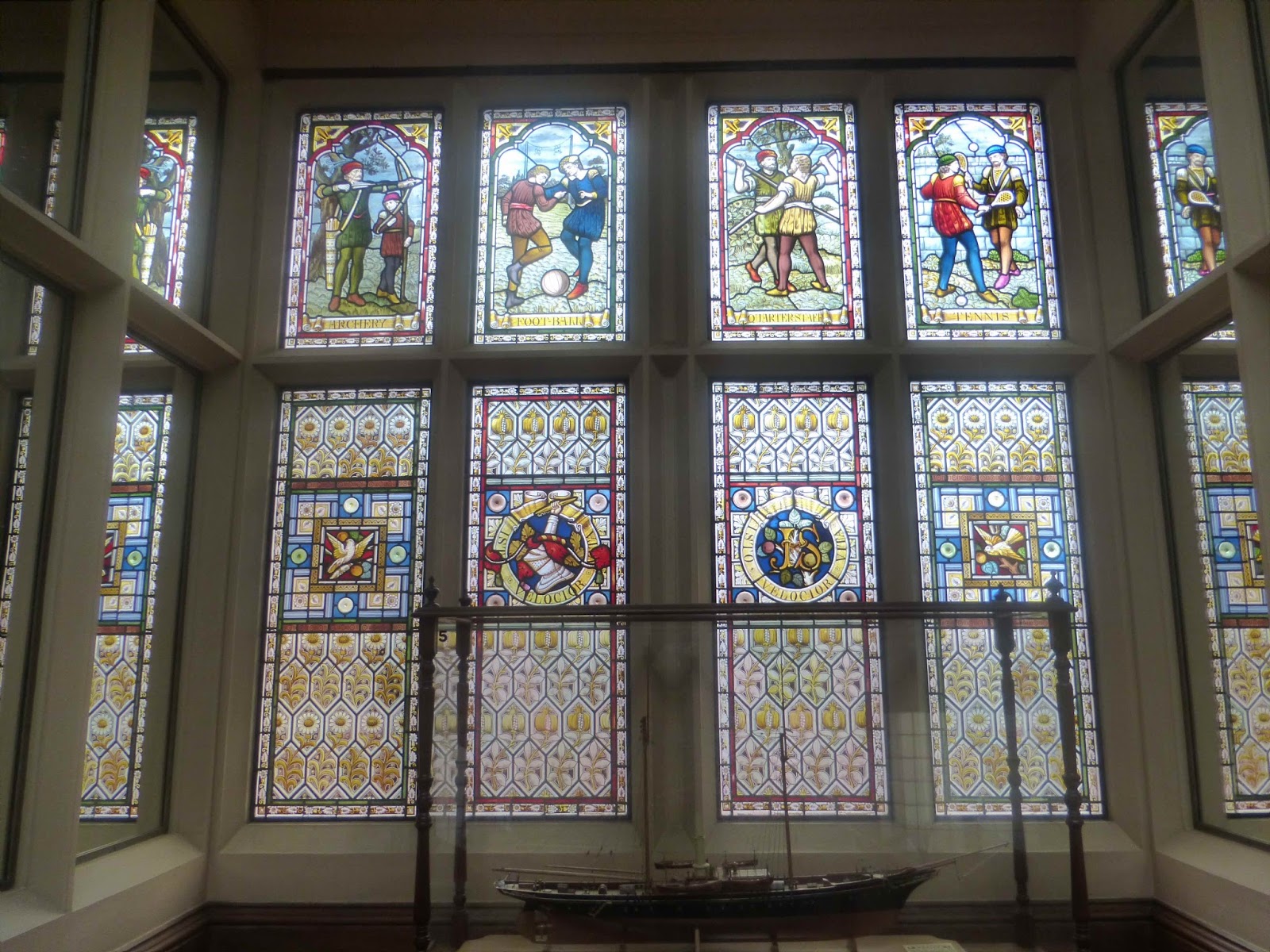 Icknield Indagations Fun and games in stained glass, Shuttleworth