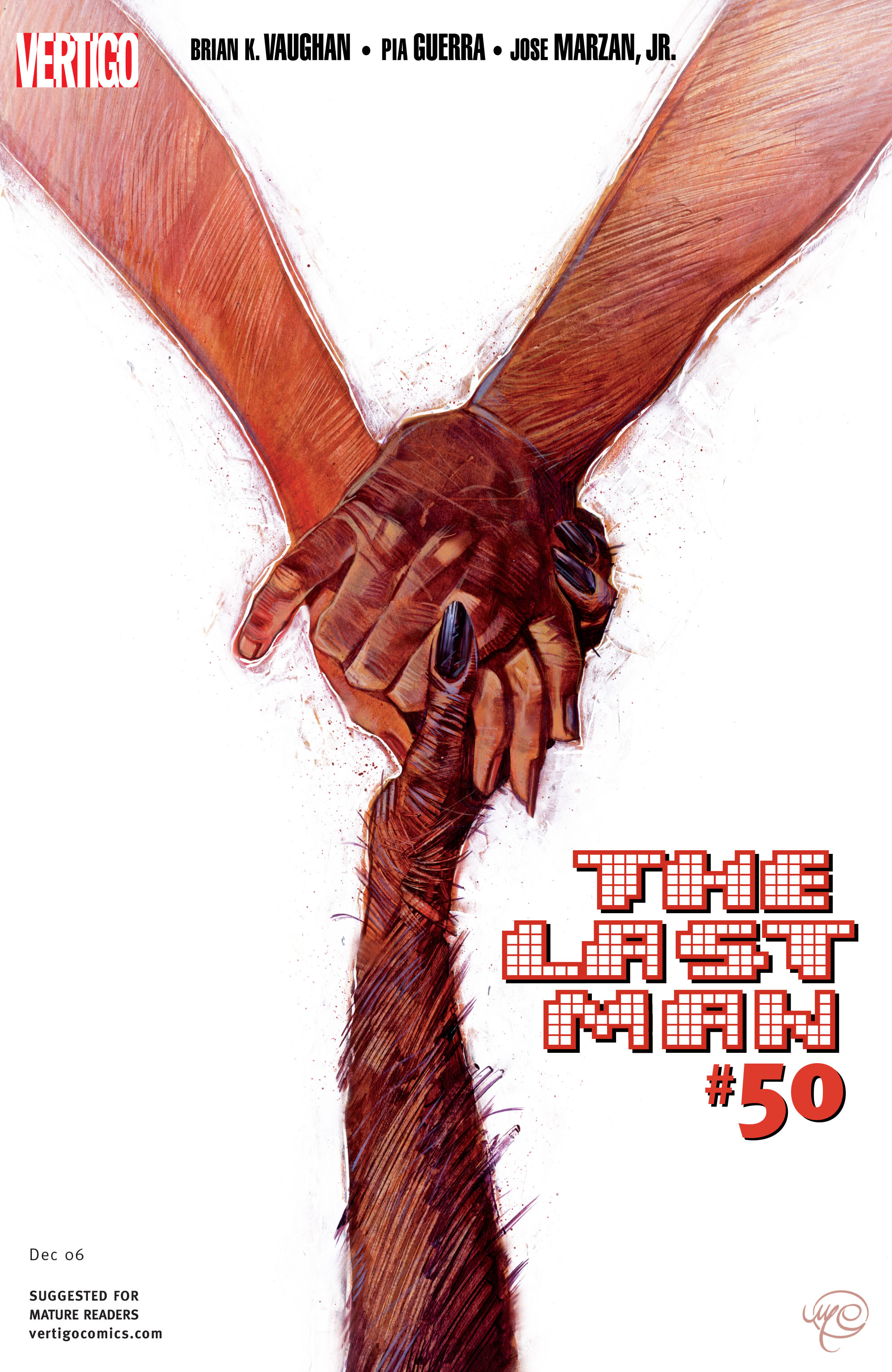 Read online Y: The Last Man (2002) comic -  Issue #50 - 1