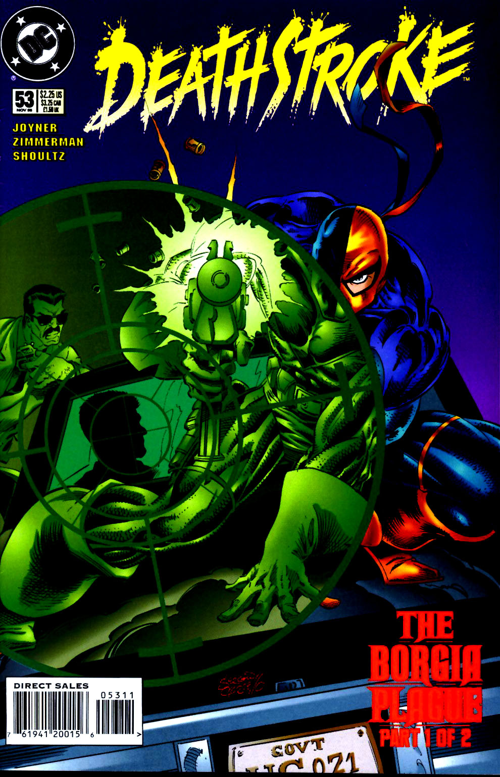 Read online Deathstroke (1991) comic -  Issue #53 - 1