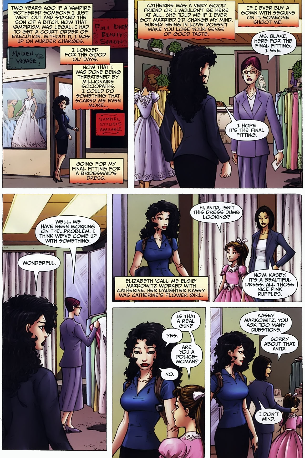 Read online Anita Blake: The Laughing Corpse - Book One comic -  Issue #1 - 12