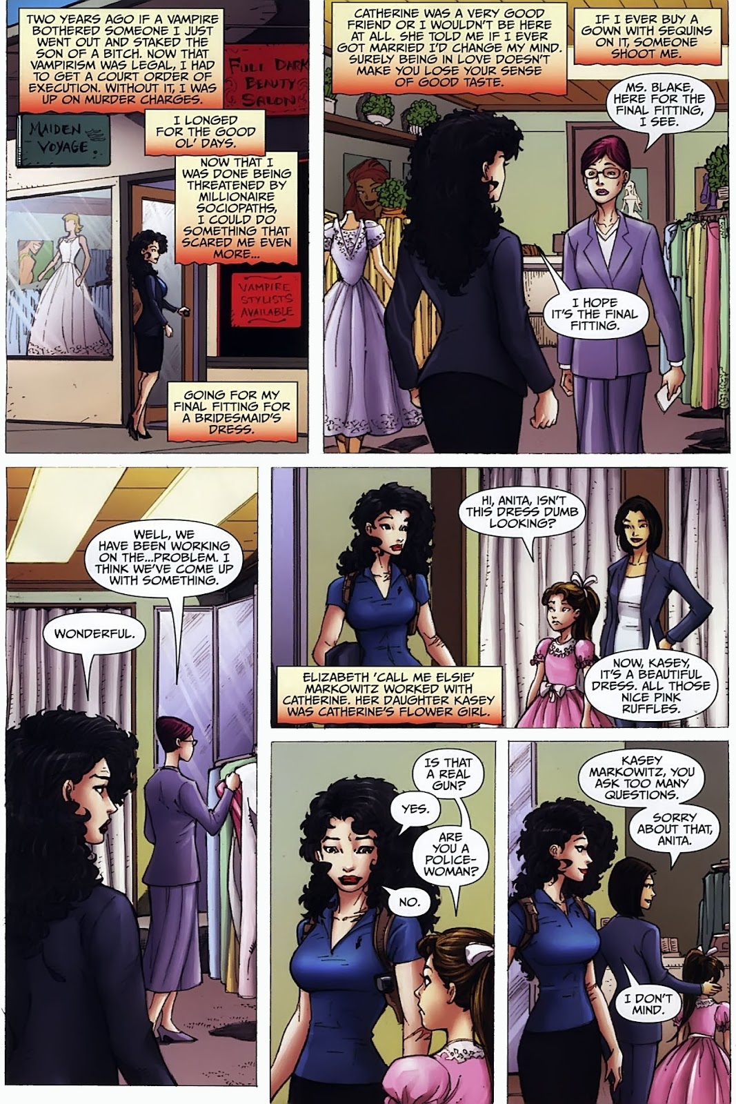 Anita Blake: The Laughing Corpse - Book One issue 1 - Page 12