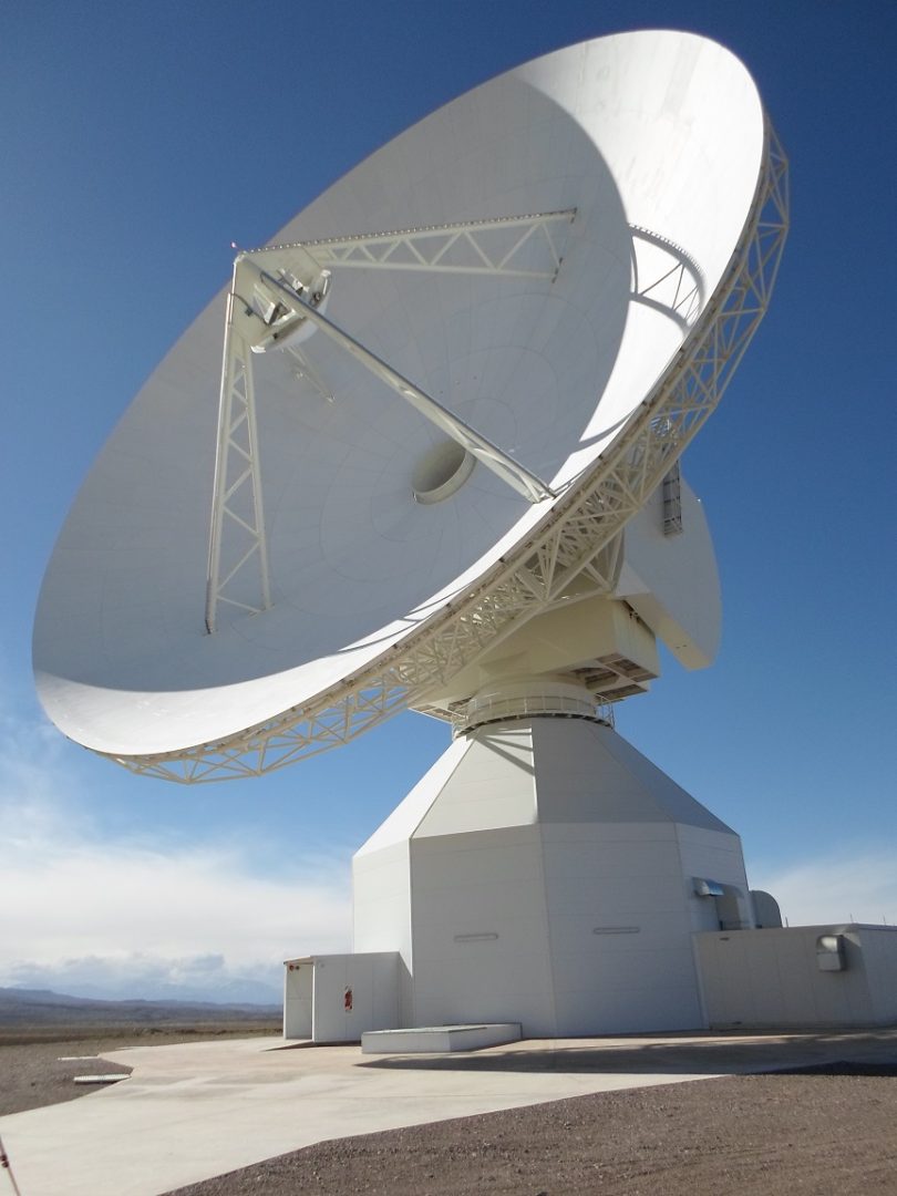 Argentina en el Espacio Telespazio brinda soporte a la antena DSA3 de