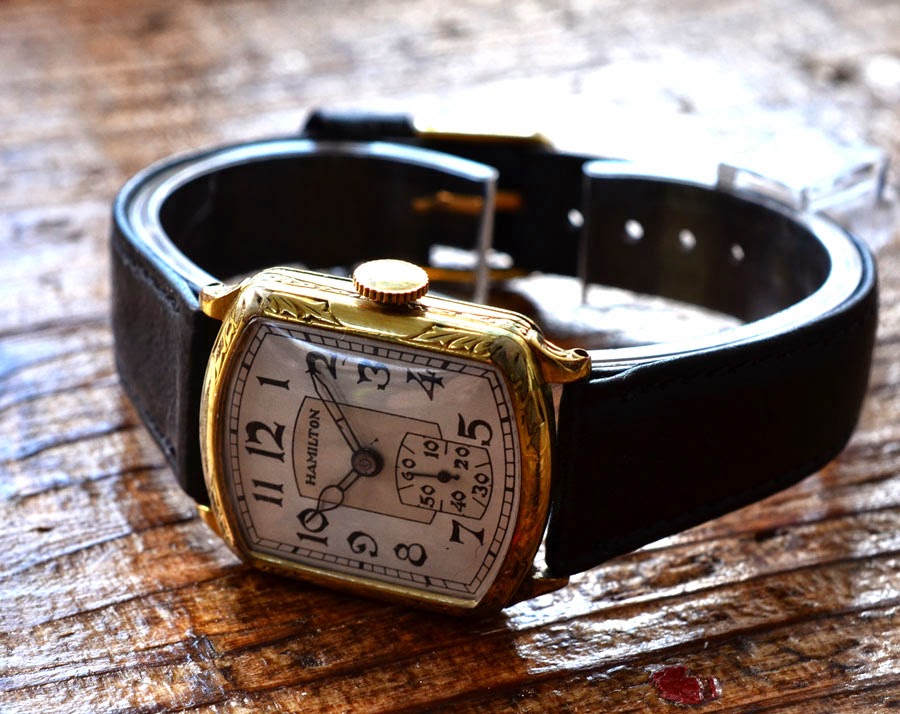 ヒート-Hamilton - ハミルトン アンティーク 腕時計 19•40年代 手巻き