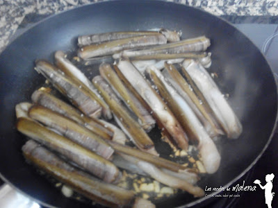 Navajas a la plancha Navajas a la plancha