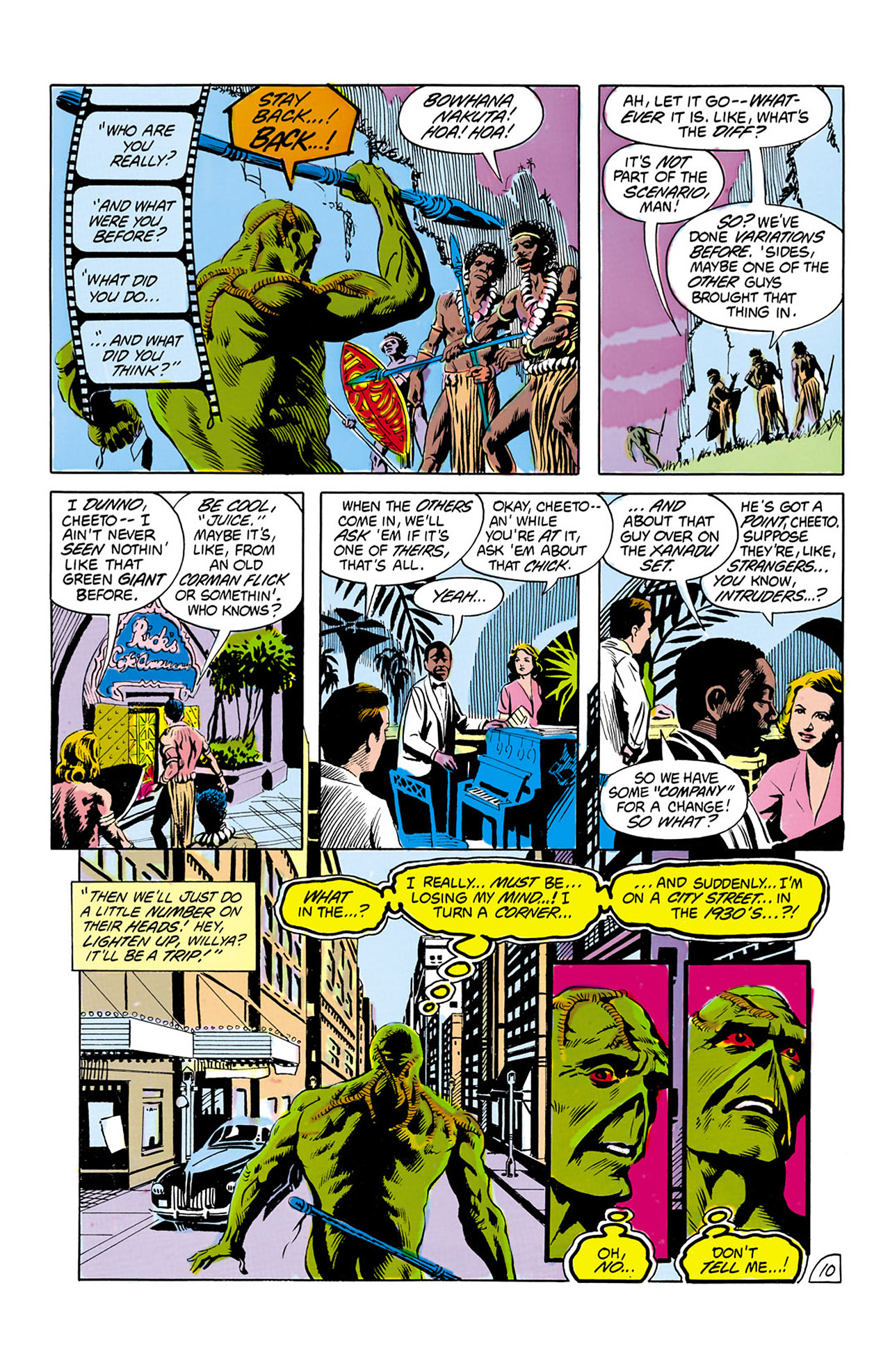 Read online Swamp Thing (1982) comic -  Issue #8 - 11