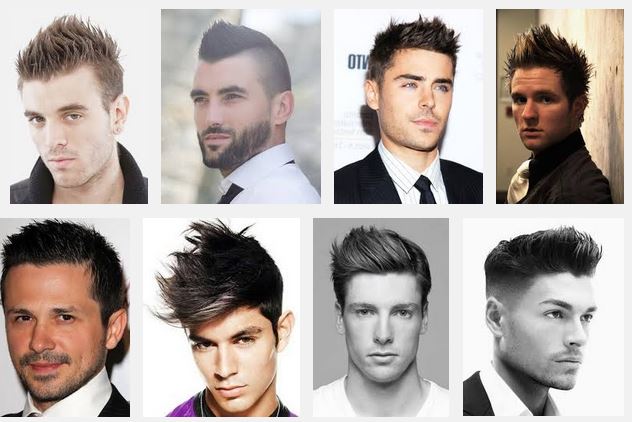 spiky hairstyle names photo
