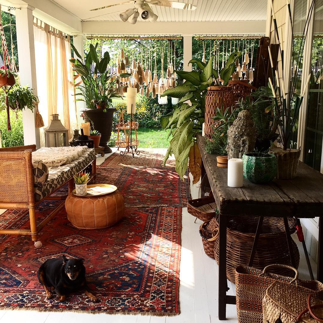 7 Drool Worthy Bohemian Style Patios You'll Love! - Little ... 7 Drool Worthy Bohemian Style Patios You'll Love! - Little ... on Bohemian Patio Ideas id=38635