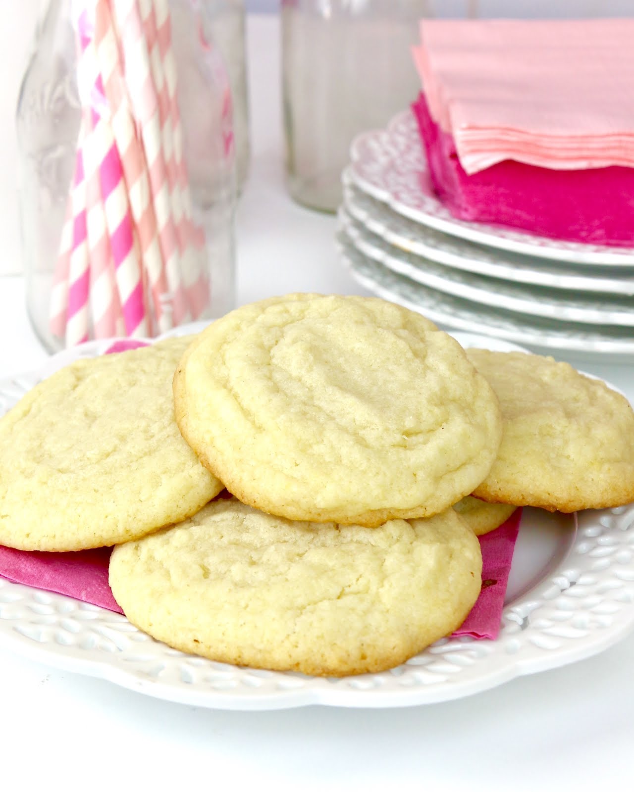 THE BEST Soft Chewy Sugar Cookies - The Lindsay Ann