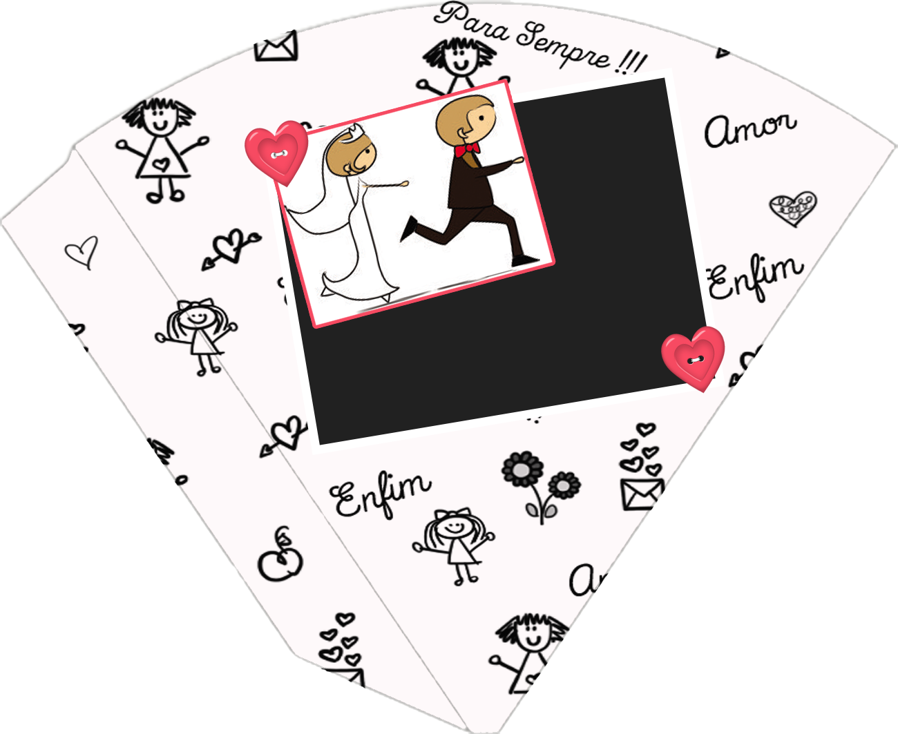 Cómico Mini Kit para Bodas o Aniversarios. Para Conos para Imprimir Gratis de Bodas o Aniversarios Cómico.