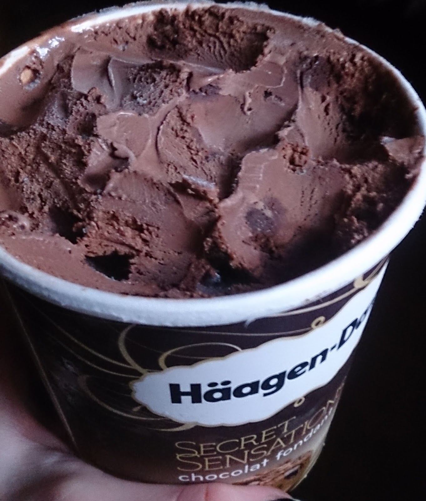 Chwile zasłodzenia lody HaagenDazs Secret Sensations Chocolat Fondant