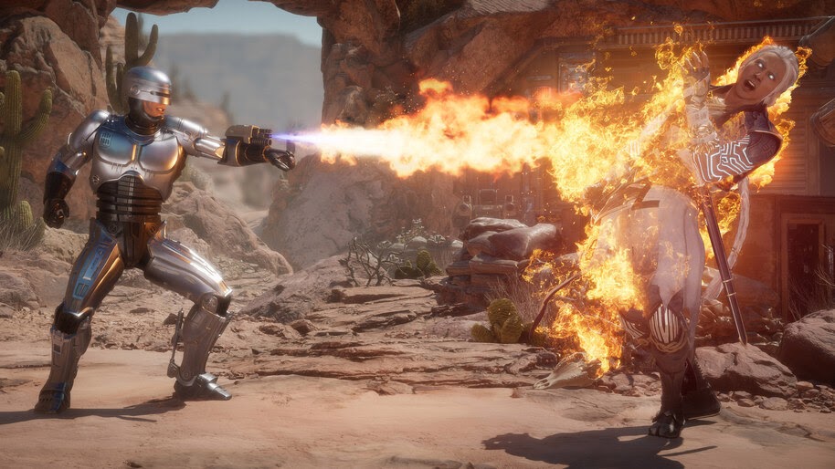 RoboCop vs Fujin, Mortal Kombat 11, 4K, #3.2026