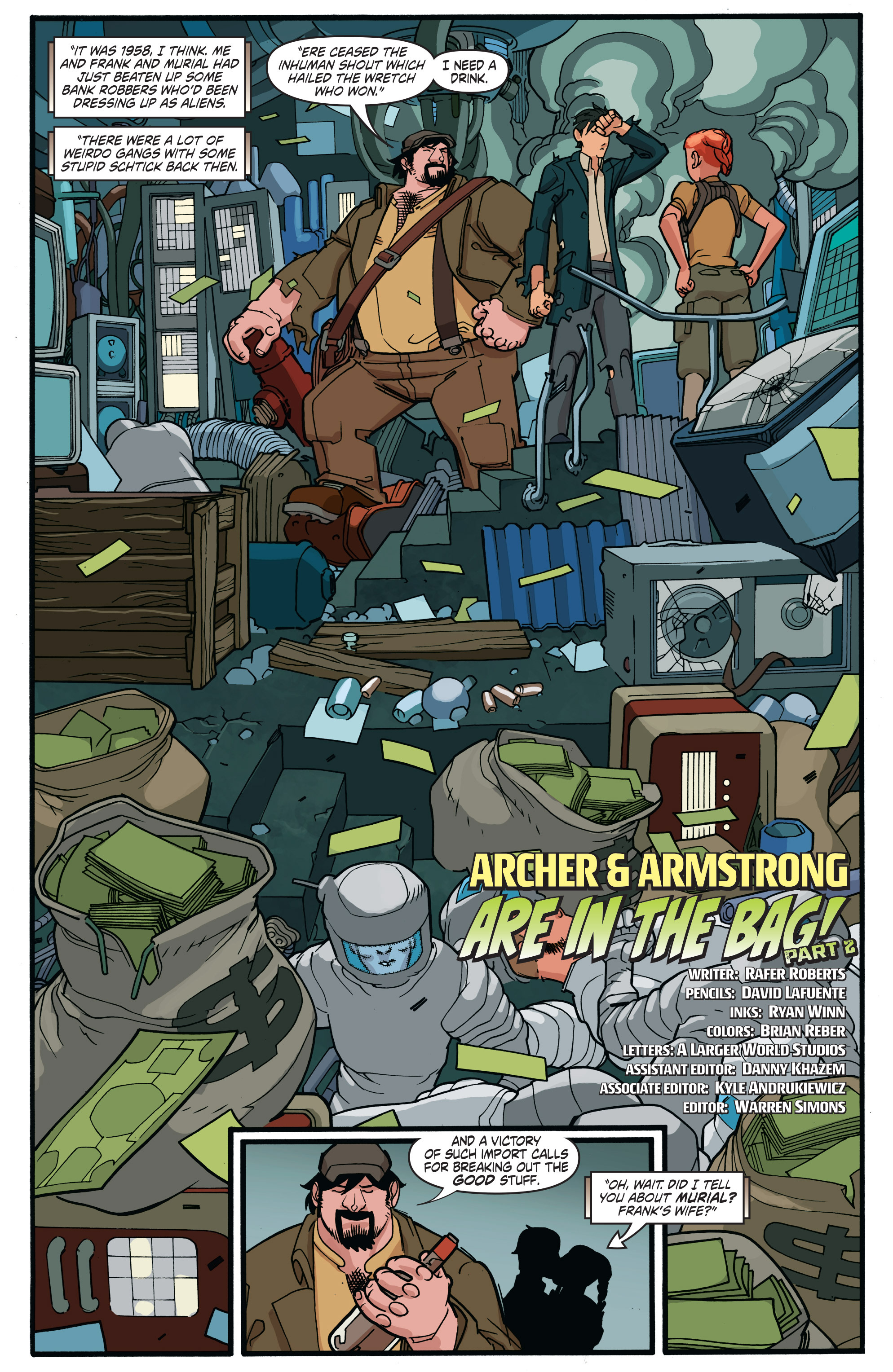 Read online A&A: The Adventures of Archer & Armstrong comic -  Issue #2 - 3