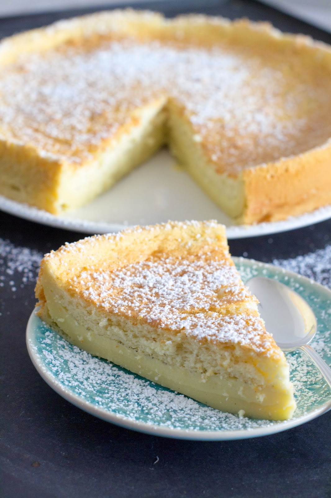 Kuchen &amp; Quiche: Magischer Vanillekuchen