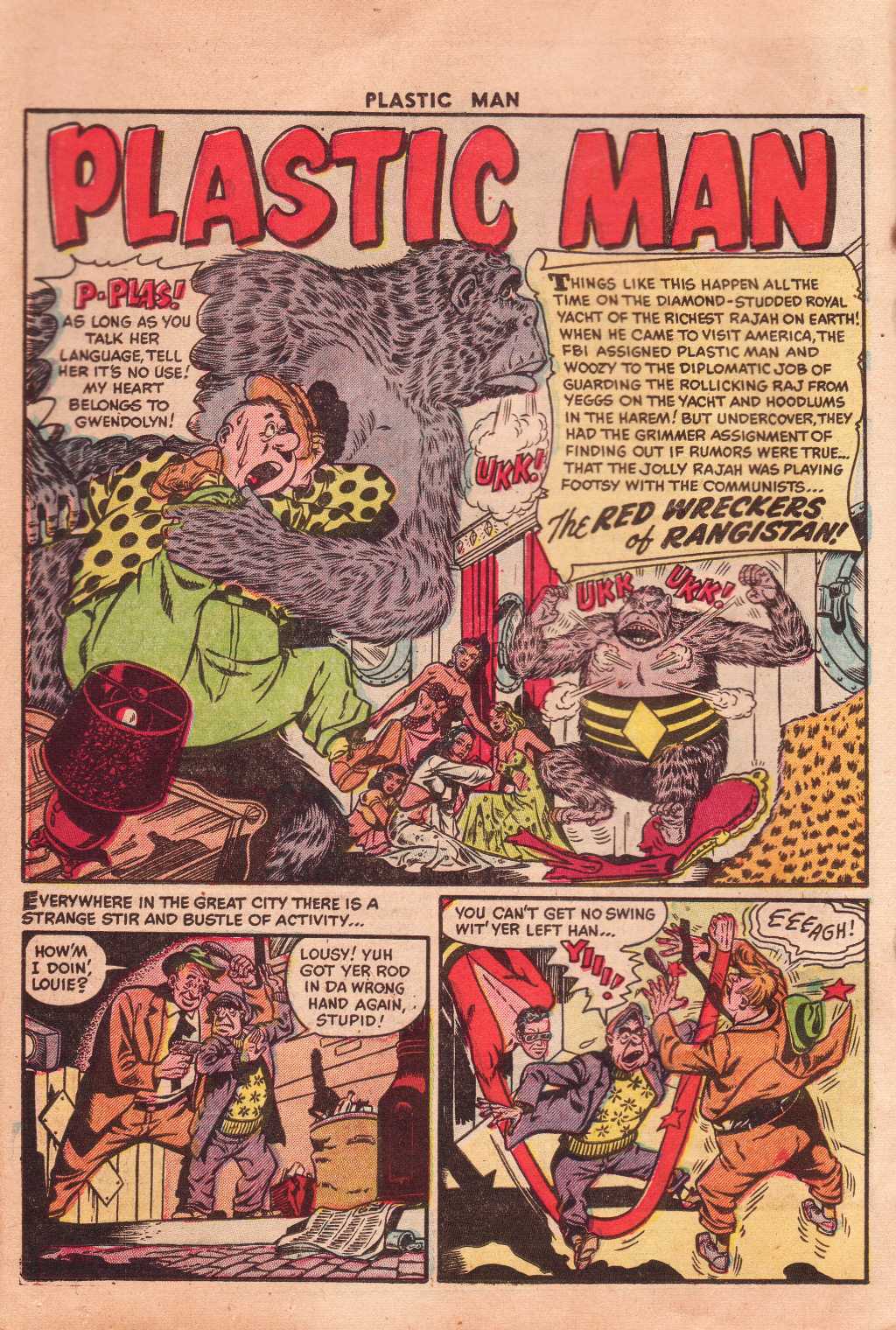 Read online Plastic Man (1943) comic -  Issue #41 - 27