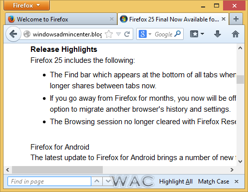 windows 10 firefox 45.0 transparency bar windows 10 firefox 45.0 transparency bar