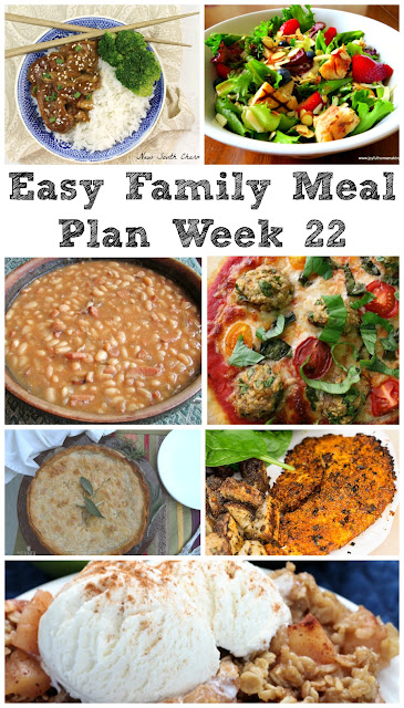 Cooking With Carlee: Easy Family Meal Plan Week 22