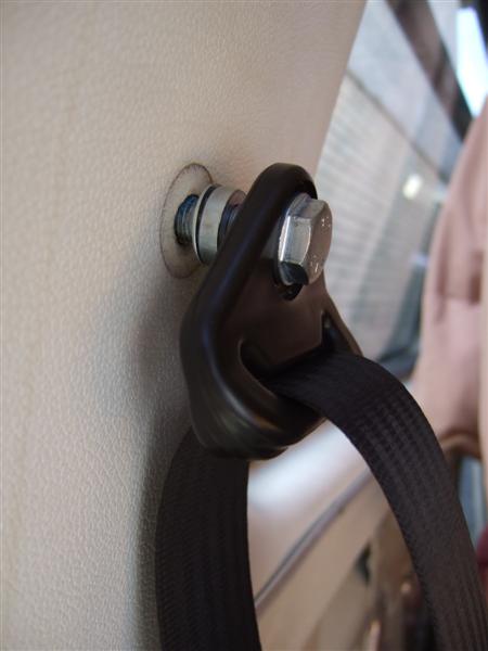 Cinturón de 3 puntos VW T3 - VW T3 rear seat belt (III)